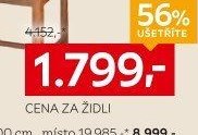 Cena za židli