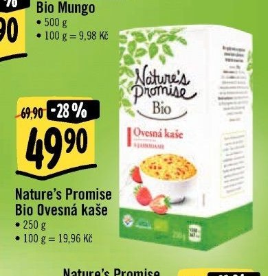 Nature's Promise Bio Ovesná kaše