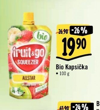 Bio Kapsička fruit&go