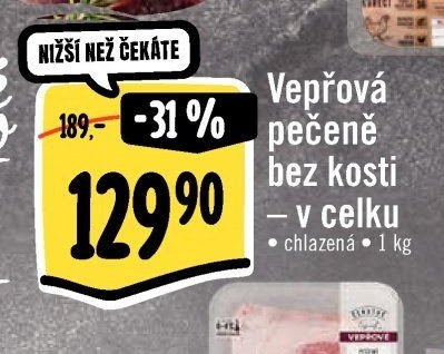 Vepřová pečeně bez kosti