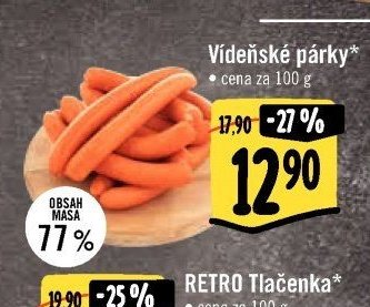 Vídeňské párky*