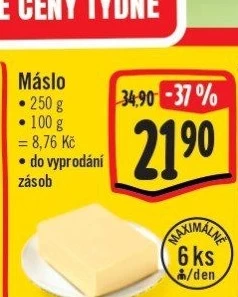 Máslo - Albert akcniletaky.com