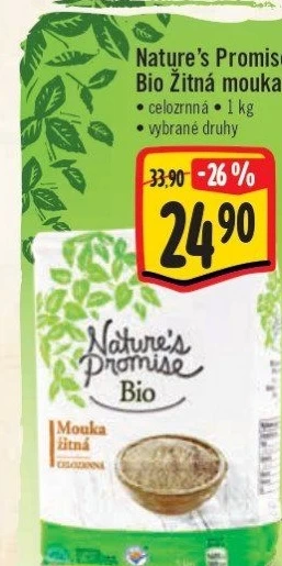 Mouka žitná celozrnná bio Nature'