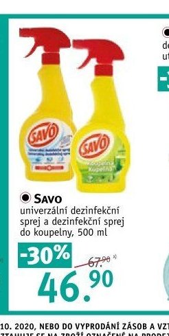 SAVO univerzální dezinfekční sprej