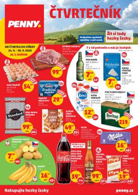 akční leták Penny Market 24.9.2020-30.9.2020