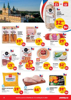 akční leták Penny Market 24.9.2020-30.9.2020