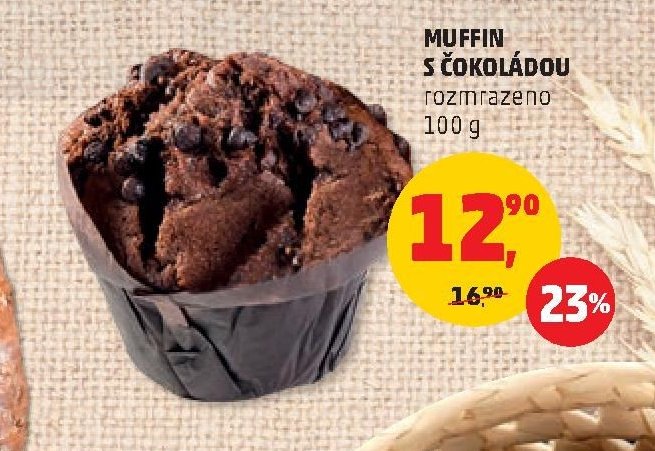 Muffin s čokoládou