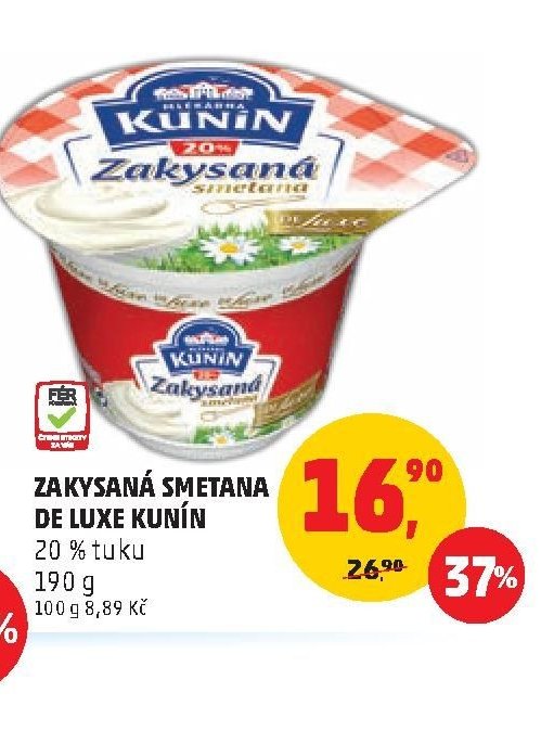 ZAKYSANÁ SMETANA DE LUXE KUNÍN