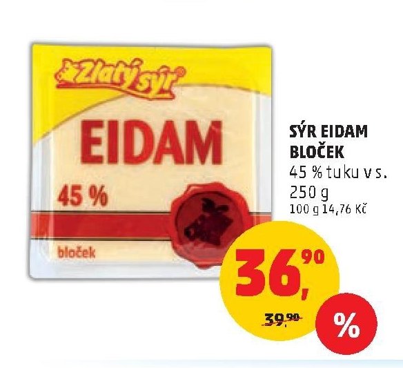SÝR EIDAM BLOČEK
