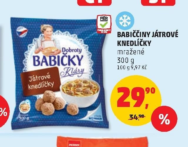 BABIČINY JÁTROVÉ KNEDLÍČKY