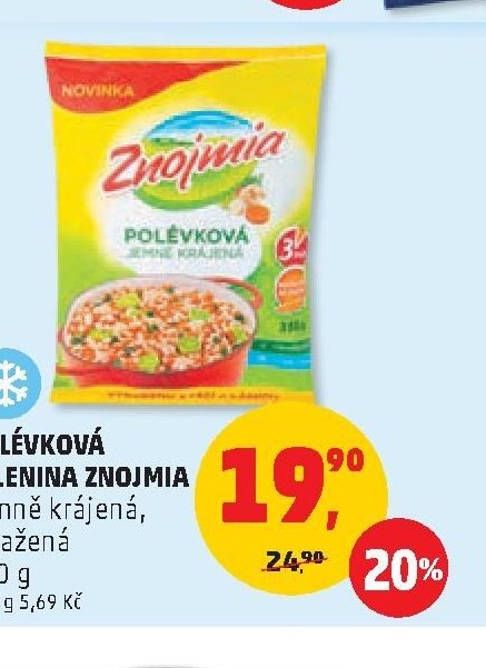 POLÉVKOVÁ ZELENINA ZNOJMIA