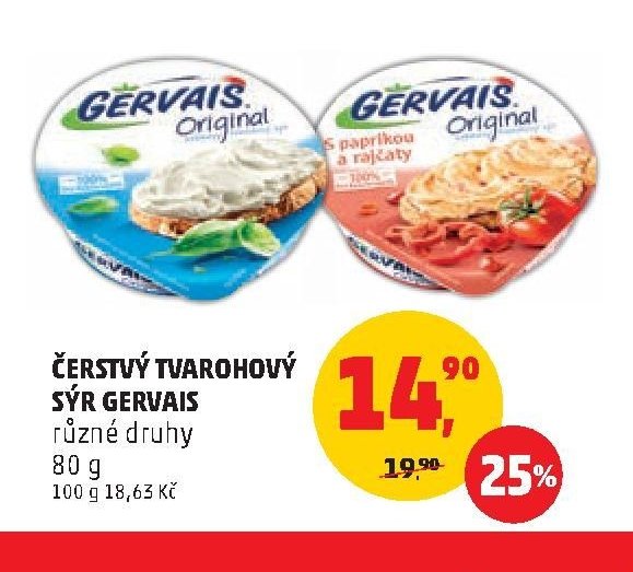 ČERSTVÝ TVAROHOVÝ SÝR GERVAIS