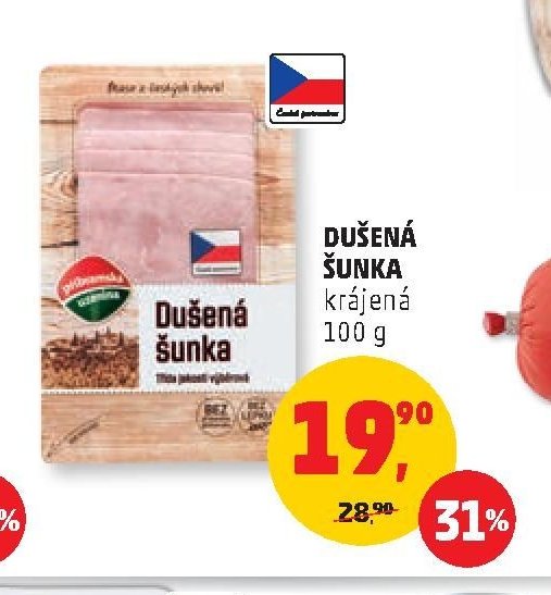 DUŠENÁ ŠUNKA KRÁJENÁ