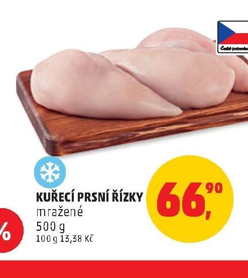 KUŘECÍ PRSNÍ ŘÍZKY