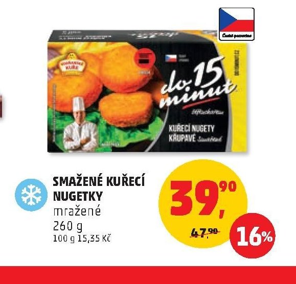 SMAŽENÉ KUŘECÍ NUGETKY