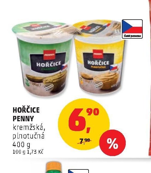 Hořčice Penny kremžská, plnotučná
