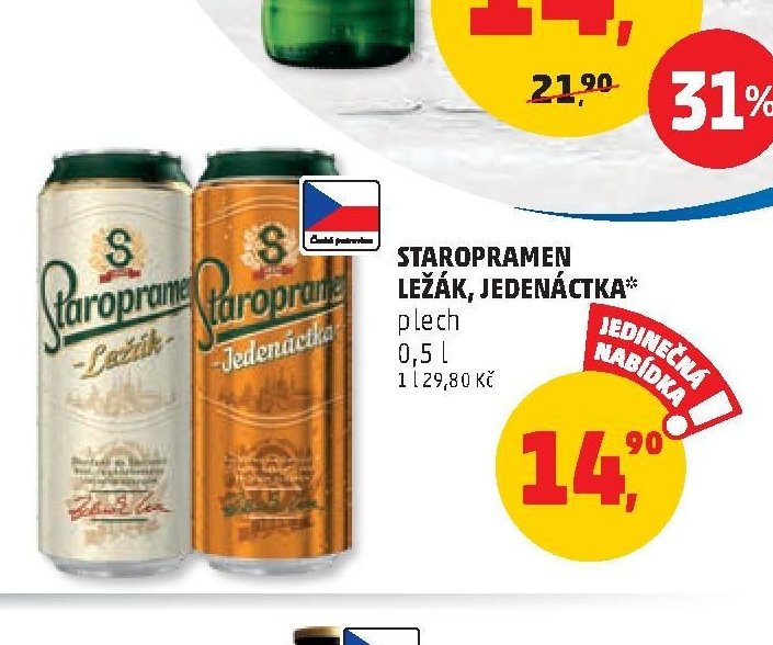 Staropramen Ležák, Jedenáctka