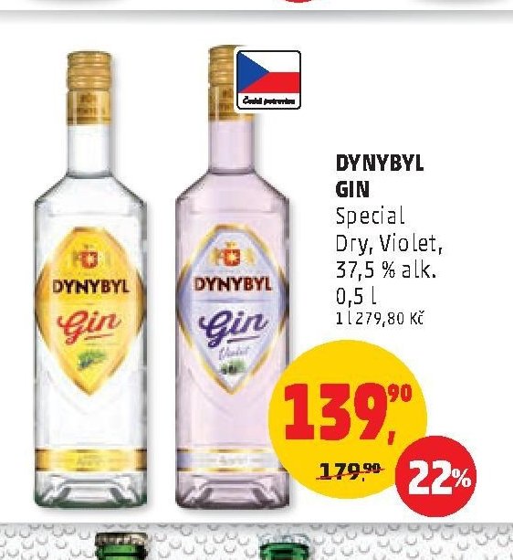 Dynybyl Gin Special Dry, Violet