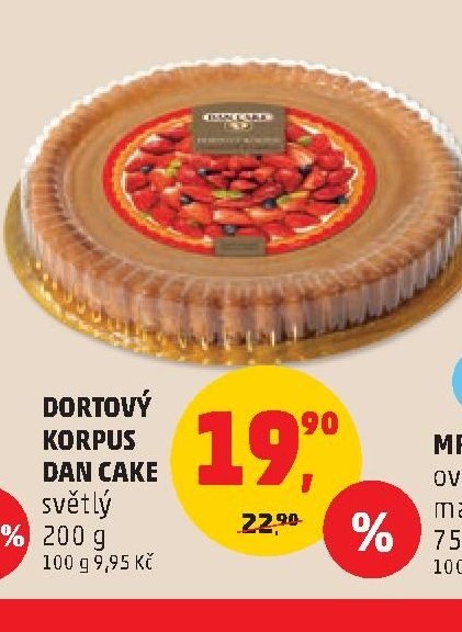 Dortový korpus Dan Cake
