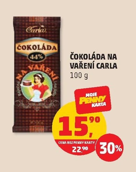 Čokoláda na vaření Carla