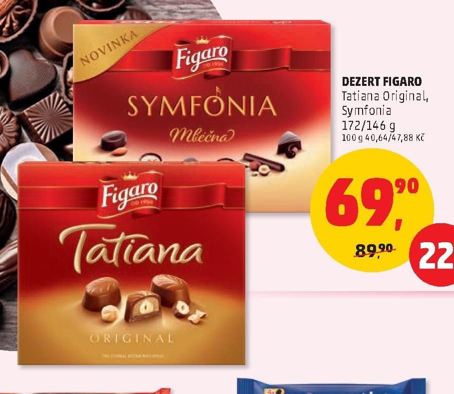 DEZERT FIGARO Tatiana Original, Symfonia