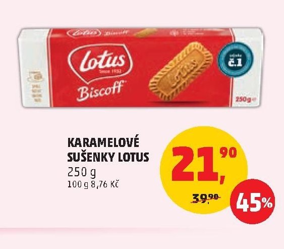 KARAMELOVÉ SUŠENKY LOTUS