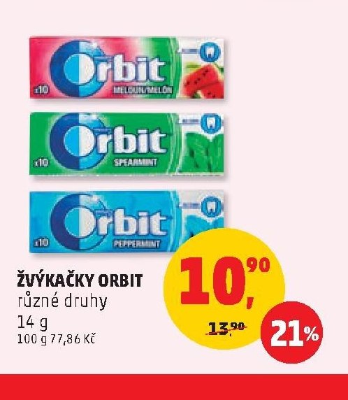ŽVÝKAČKY ORBIT