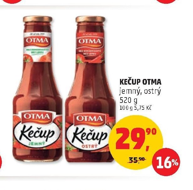 Kečup Otma jemný, ostrý
