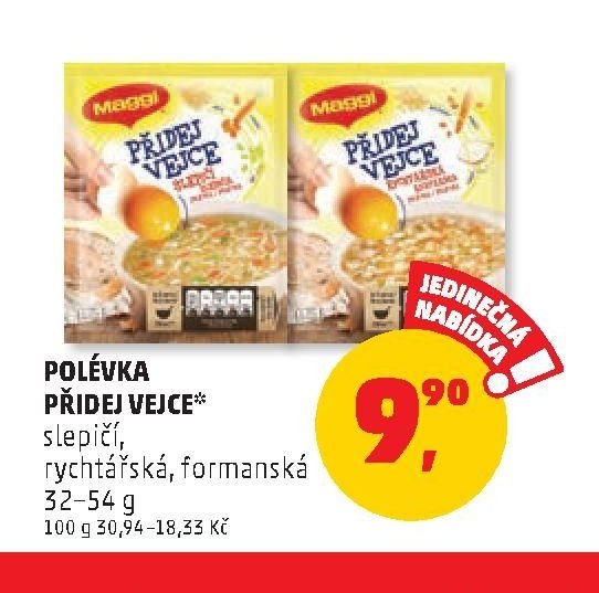 Polévka Přidej vejce Maggi