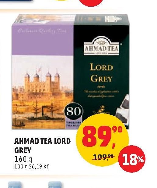 AHMAD TEA LORD GREY