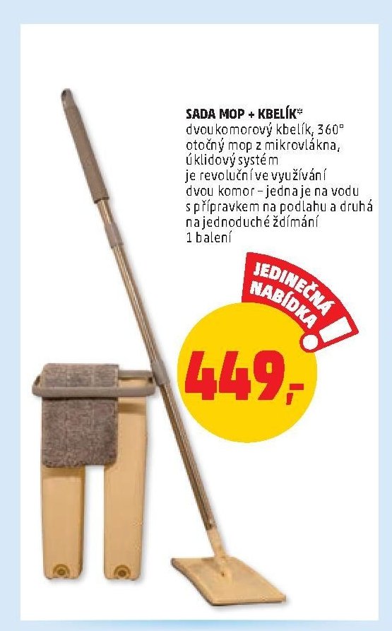 SADA MOP + KBELÍK