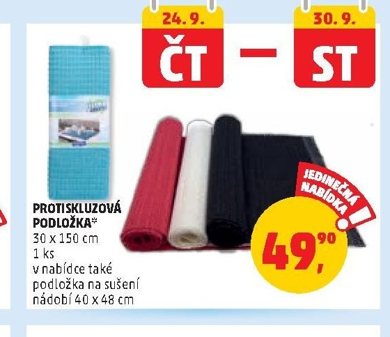 PROTISKLUZOVÁ PODLOŽKA