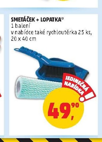 SMETÁČEK + LOPATKA