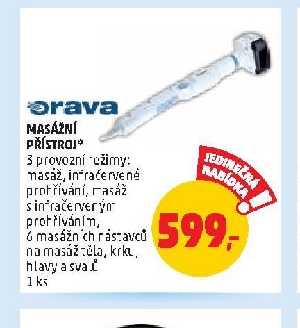 Orava masážní přístroj