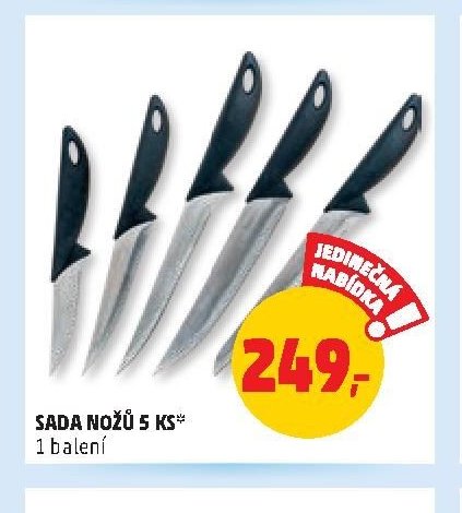 Sada nožů 5 ks