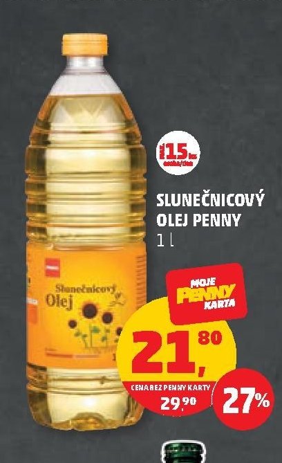 Slunečnicový olej Penny