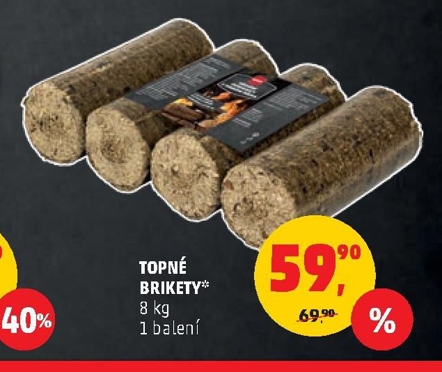 Topné brikety