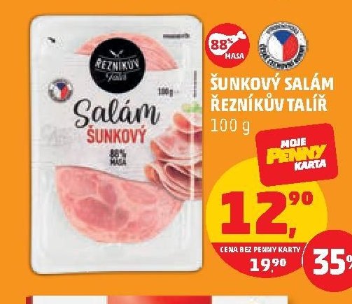 ŠUNKOVÝ SALÁM ŘEZNÍKŮV TALÍŘ