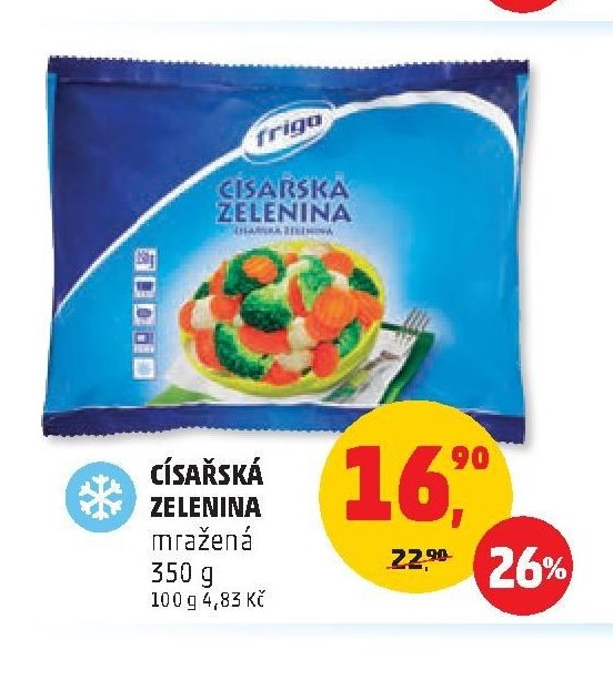 Císařská zelenina mražená