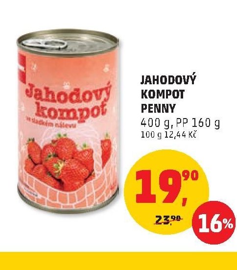 Jahodový kompot Penny