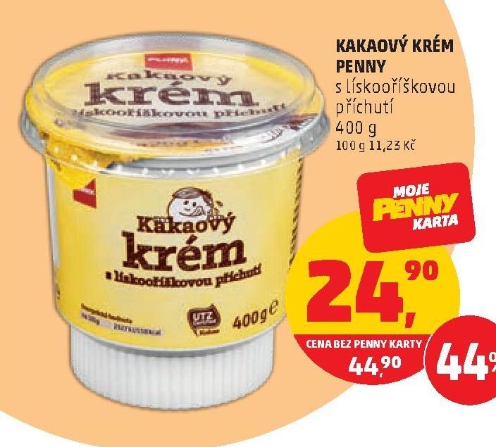 Kakaový krém Penny
