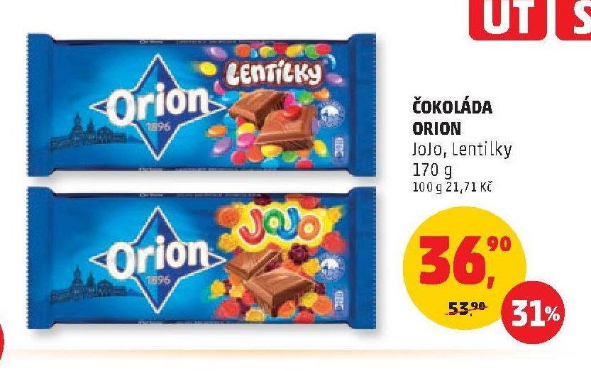Čokoláda Orion
