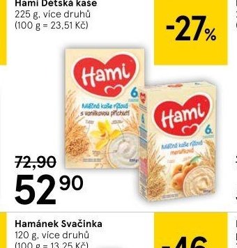 Hami Dětská kaše
