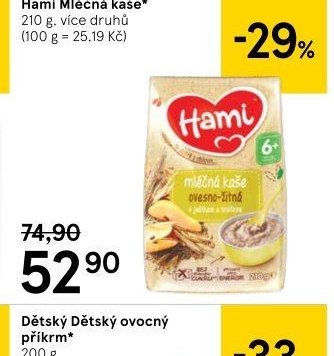 Hami Mléčná kaše
