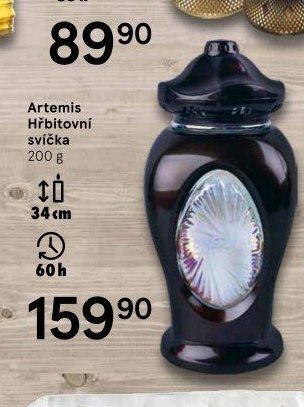 Artemis Hřbitovní svíčka