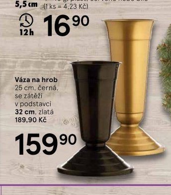 Váza na hrob