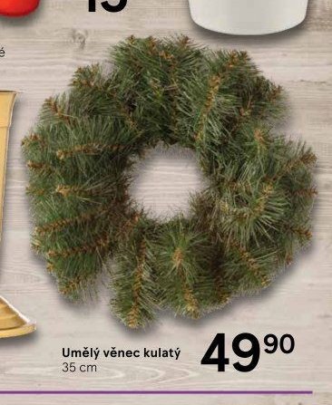 Umělý věnec kulatý