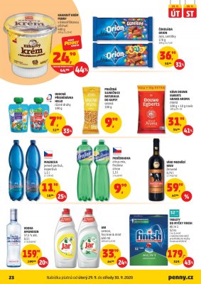 akční leták Penny Market 24.9.2020-30.9.2020