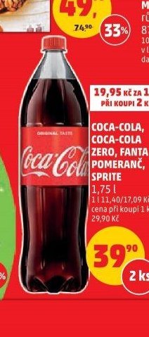 Coca-Cola, Coca-Cola Zero, Fanta, Sprite
