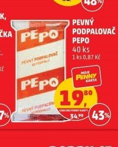 Pevný podpalovač Pepo